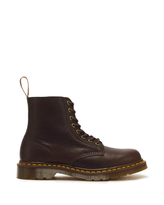 Dr. Martens Men's 1460 Pascal 8 Eye Ambassador Leather Lace Up Boots Dark Brown 31981201