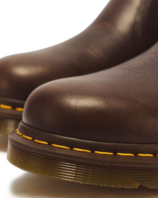 Dr. Martens Men's 2976 Leather Chelsea Boots Ambassador Shoes Dark Brown 31989200