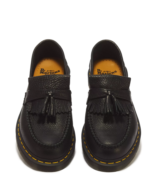 Dr.Martens Unisex Adrian Ambassador Soft Leather Tassel Loafers Black 31997001