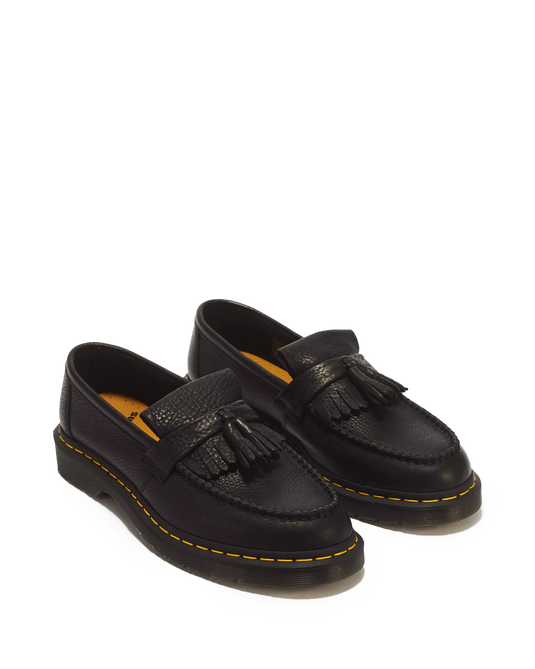 Dr.Martens Unisex Adrian Ambassador Soft Leather Tassel Loafers Black 31997001