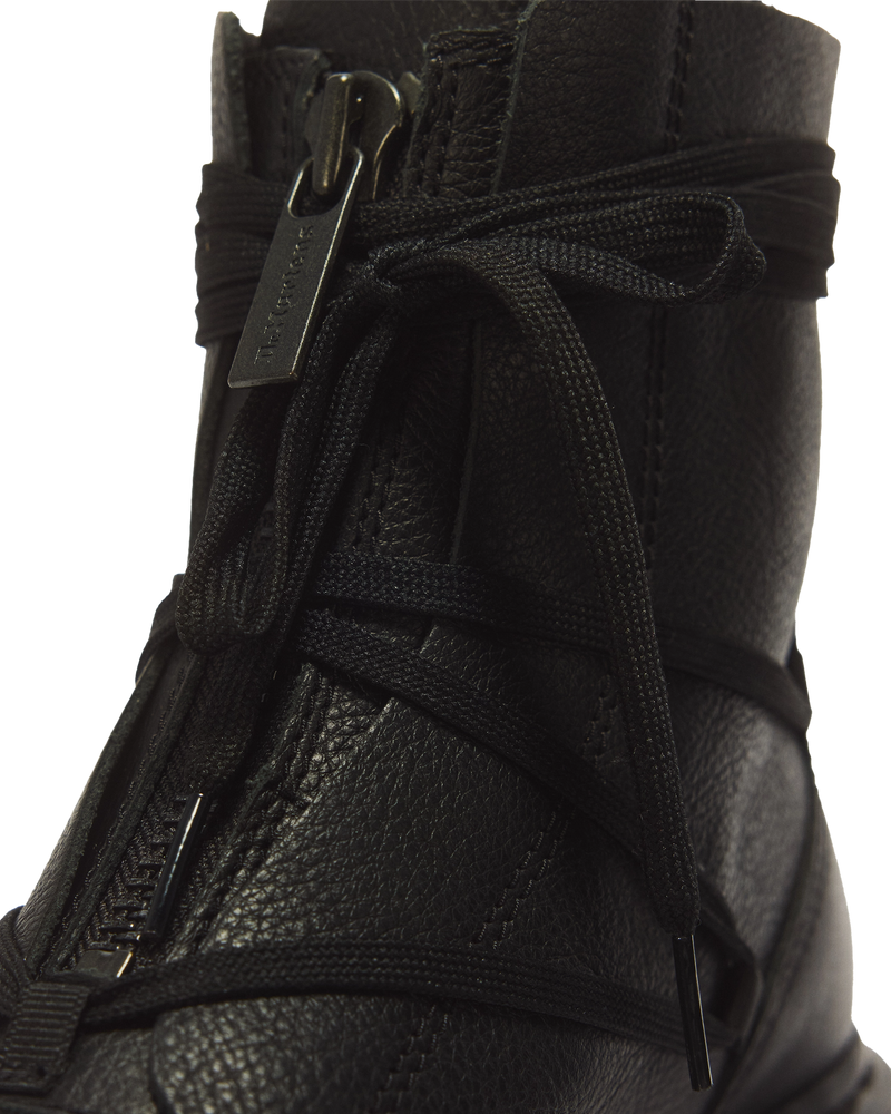 Load image into Gallery viewer, Dr. Martens Women's Jarrick II Mono Laced Leather Platform Pisa Shoes  Black 32221001
