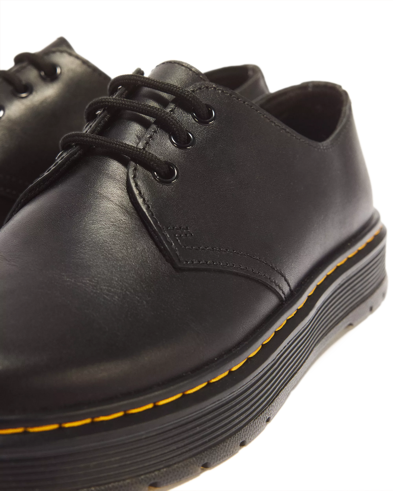 Load image into Gallery viewer, Dr. Martens Men's Brookline Lo Leather Lusso Shoes Black 41553001
