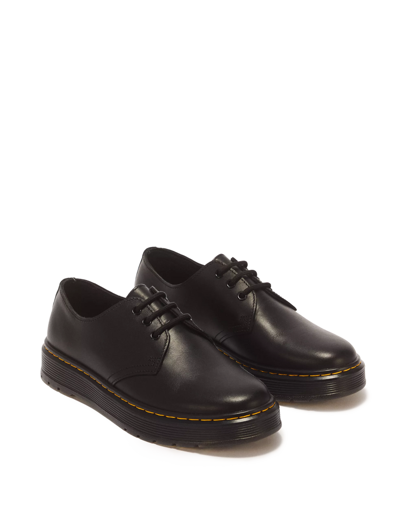 Load image into Gallery viewer, Dr. Martens Men's Brookline Lo Leather Lusso Shoes Black 41553001
