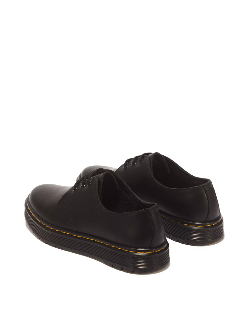 Load image into Gallery viewer, Dr. Martens Men's Brookline Lo Leather Lusso Shoes Black 41553001
