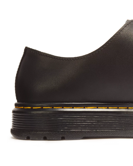 Dr. Martens Men's Brookline Lo Leather Lusso Shoes Black 41553001