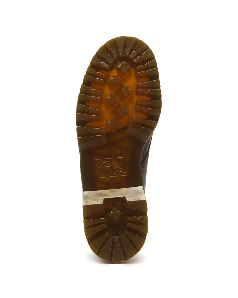 Load image into Gallery viewer, Dr. Martens Men's Lowell Chukka 6 Eye Craze Horse Moc Toe Boots Dark Brown 43350201
