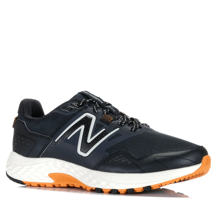 New Balance Men's Trail 410v8 Trail Shoes Black MT410CO8