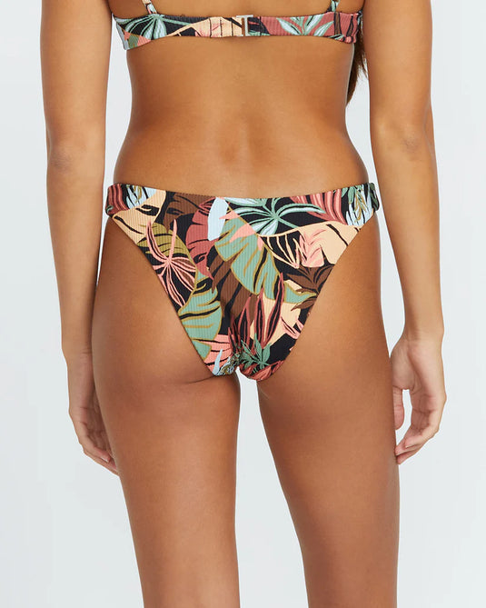 Volcom Women's Day And Night Tropic Skimpy Bikini Bottom Multi O2712501_MLT