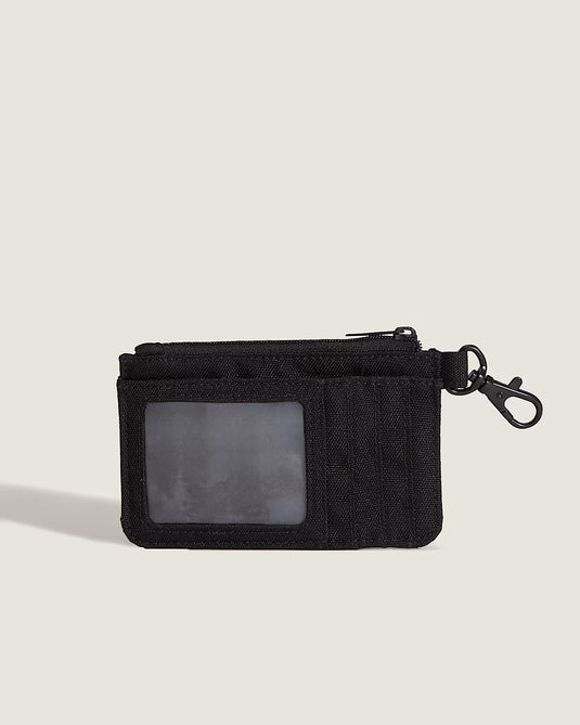 Vans Unisex Off The Wall Zip Wallet Black VN000Q9WBLK