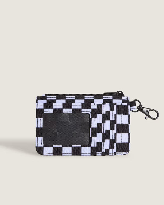 Vans Unisex Off The Wall Zip Wallet Black/White VN000Q9WY28