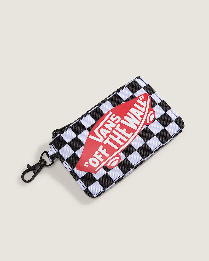 Load image into Gallery viewer, Vans Unisex Off The Wall Zip Wallet Black/White VN000Q9WY28
