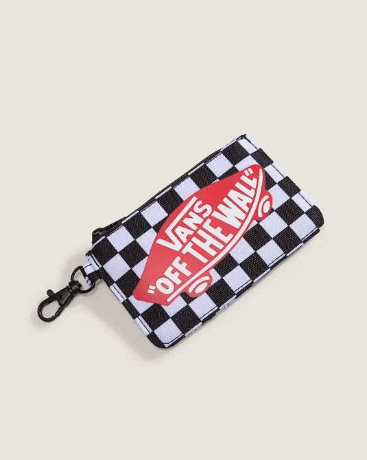 Vans Unisex Off The Wall Zip Wallet Black/White VN000Q9WY28