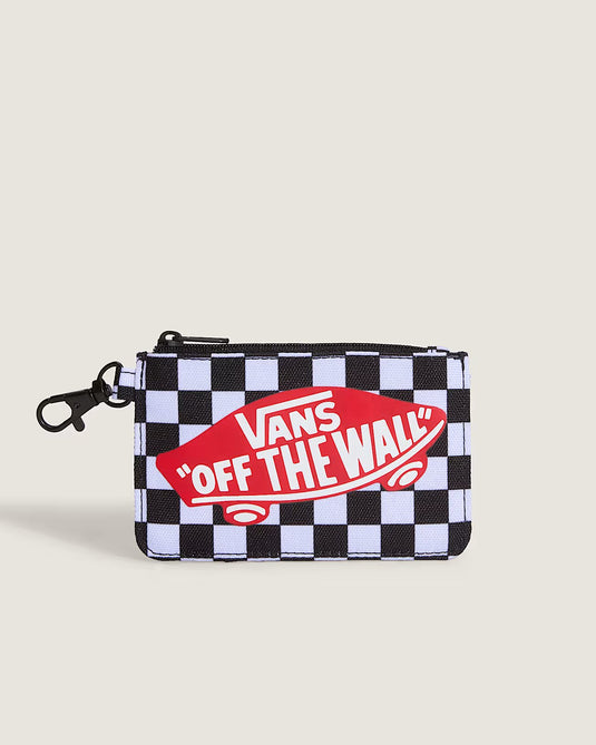 Vans Unisex Off The Wall Zip Wallet Black/White VN000Q9WY28