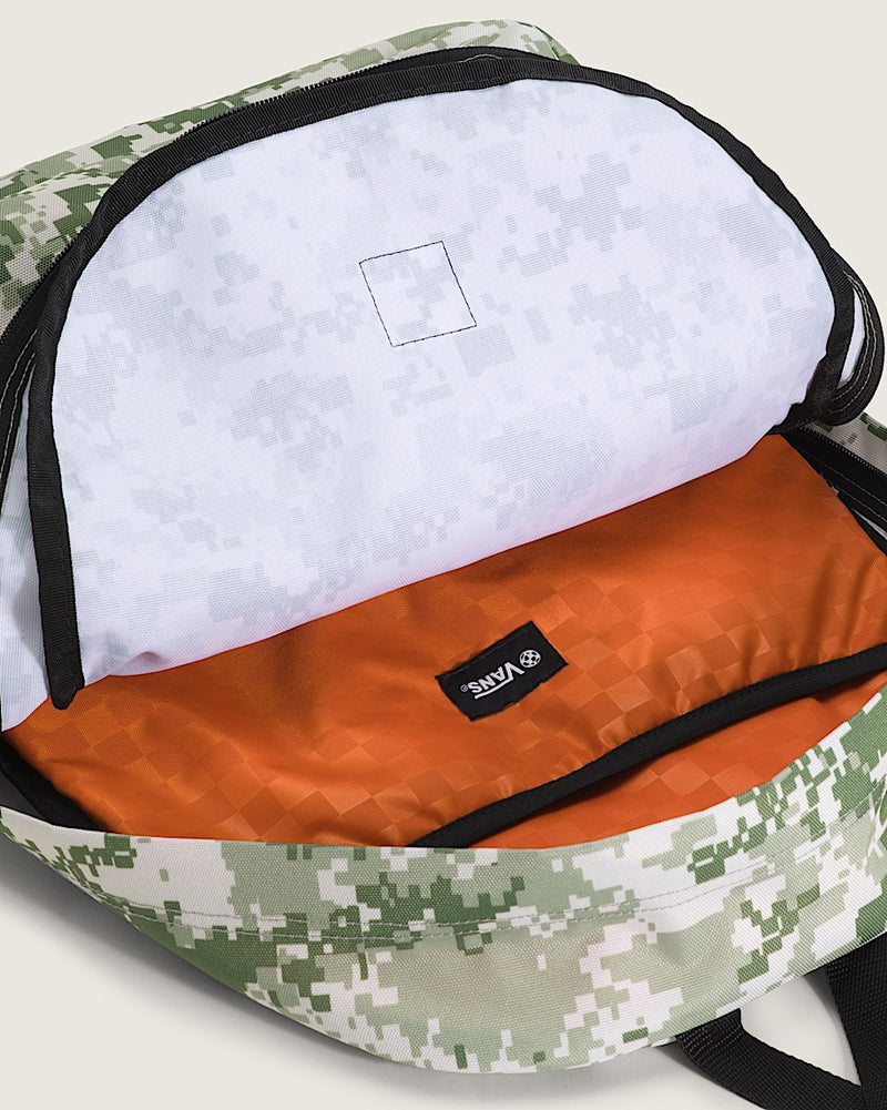 Load image into Gallery viewer, Vans Unisex Old Skool Backpack Neutral Olive Green/Marshmallow White VN000H4WGCY
