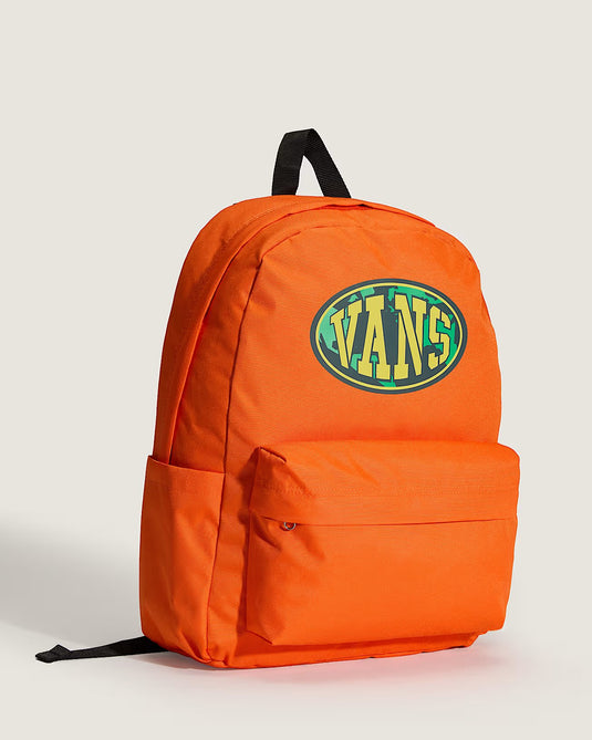 Vans Unisex Old Skool Backpack Orange VN000H4WFLM
