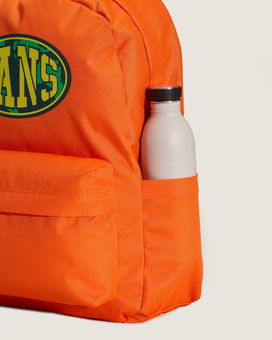 Vans Unisex Old Skool Backpack Orange VN000H4WFLM