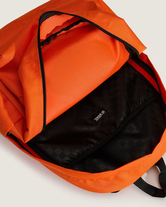 Vans Unisex Old Skool Backpack Orange VN000H4WFLM