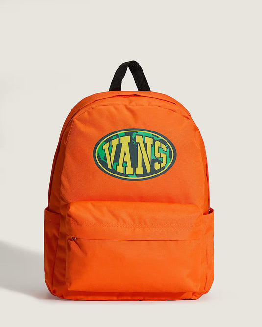 Vans Unisex Old Skool Backpack Orange VN000H4WFLM
