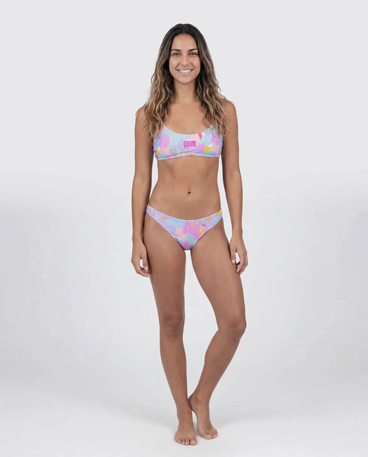 We Ride Local Women's Party Under The Sun Bikini Top Multi FSBTPUTS_SS26
