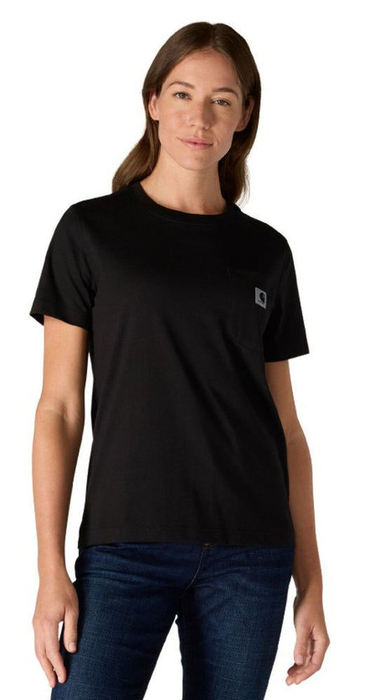 Carhartt Women's Irvine Relaxed T-Shirt Black 107391-N04
