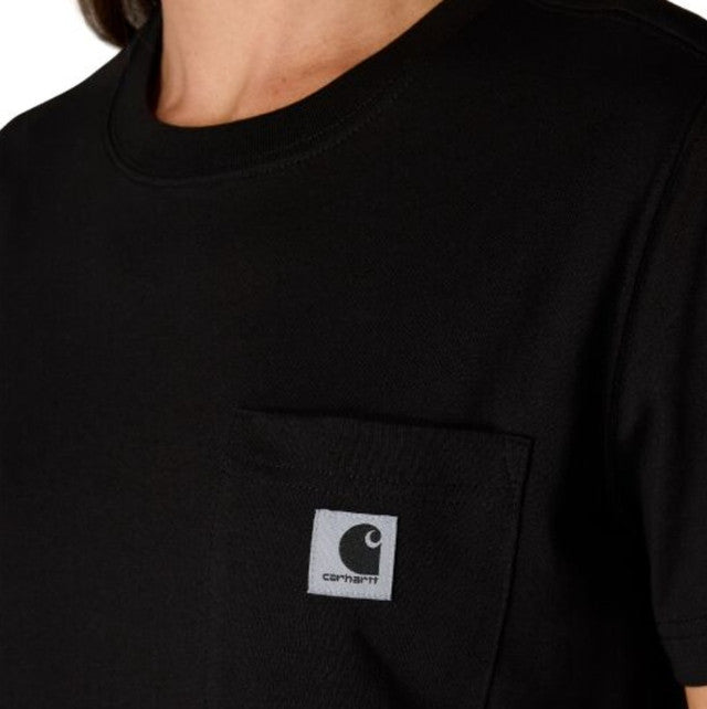 Load image into Gallery viewer, Carhartt Women's Irvine Relaxed T-Shirt Black 107391-N04
