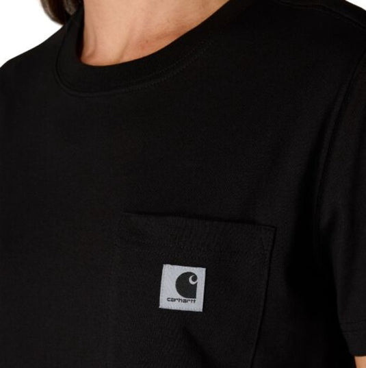 Carhartt Women's Irvine Relaxed T-Shirt Black 107391-N04