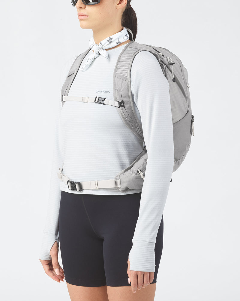 Load image into Gallery viewer, Salomon Unisex Trailblazer 20L Hiking Bag Cloudburst/Paloma/Silver Cloud LC2855700
