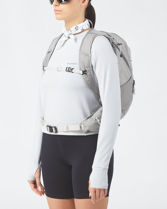 Salomon Unisex Trailblazer 20L Hiking Bag Cloudburst/Paloma/Silver Cloud LC2855700