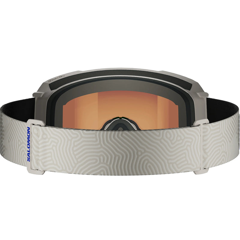 Load image into Gallery viewer, Salomon Unisex S/View 3 Mirror Lens S2 Snow Goggles Rainy Day/Mid Blue L47920900
