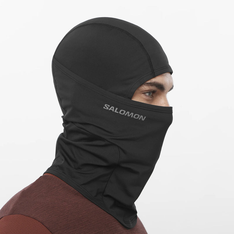 Load image into Gallery viewer, Salomon Unisex Absolute Balaclava Deep Black LC2303400
