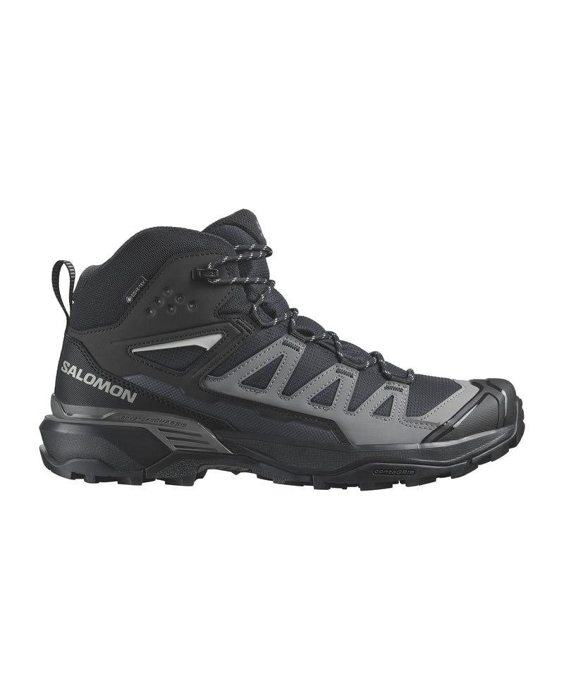 Load image into Gallery viewer, Salomon Men's X Ultra 360 Mid Gore-Tex Shoes Black/Magnet L47447600

