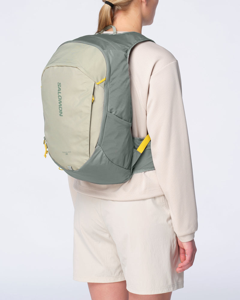 Load image into Gallery viewer, Salomon Unisex Trailblazer 20L Hiking Bag Sedona Sage/Seagrass LC2462800
