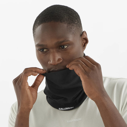 Salomon Unisex Cross Neckwarmer Deep Black LC2427800