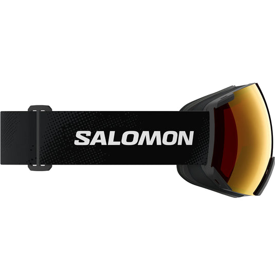 Salomon Unisex Radium Googles Black/Mid Red L47893100