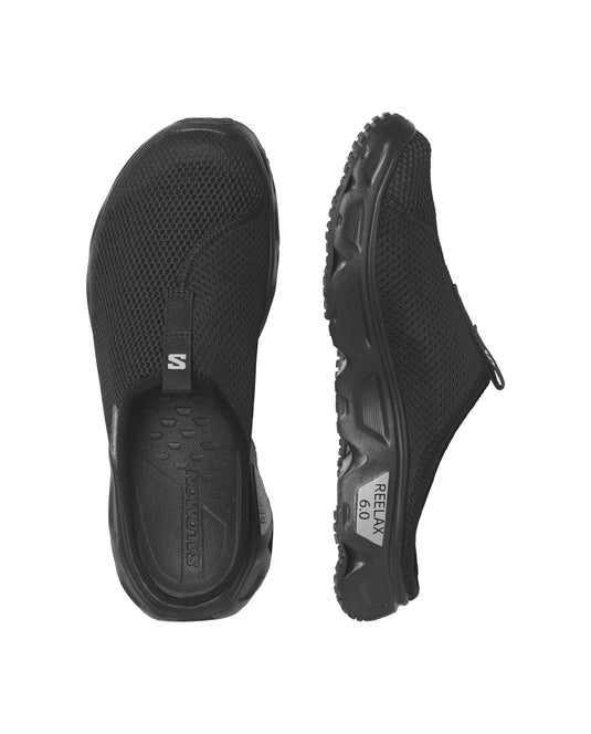 Salomon Men's Reelax Slide 6.0 Sliders Black Alloy L47112000