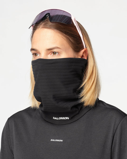 Salomon Warm Neck Gaiter Deep Black LC2157500