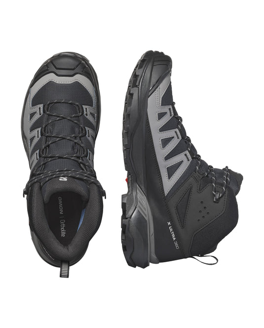 Salomon Men's X Ultra 360 Mid Gore-Tex Shoes Black/Magnet L47447600