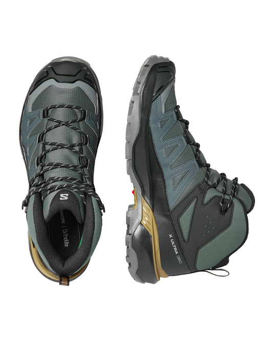 Salomon Men's X Ultra 360 Mid Gore-Tex Shoes Urban Chic/Black/Plantation L49101100