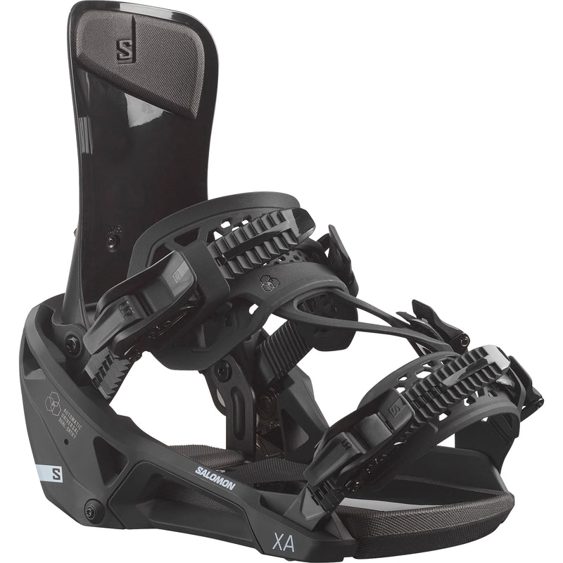 Load image into Gallery viewer, Salomon Unisex XA Supermatic® Snowboard Bindings Black L47940100

