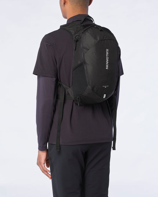 Salomon Unisex Trailblazer 10L Hiking Bag Black Alloy LC2182900