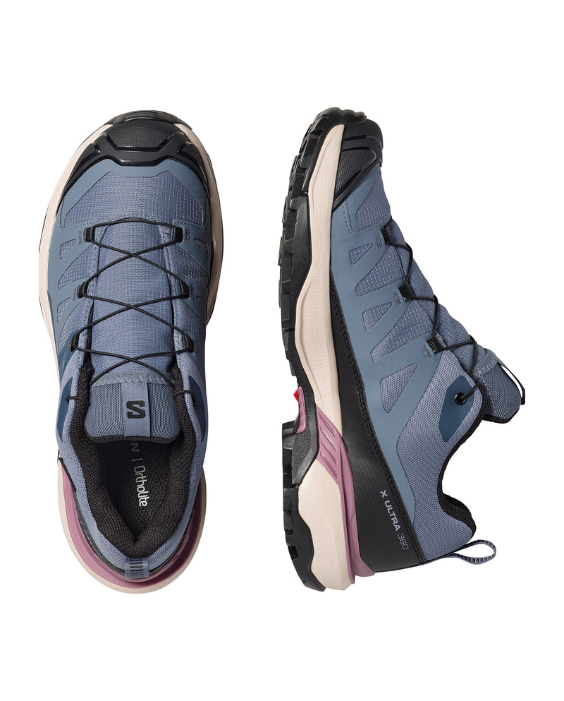 Load image into Gallery viewer, Salomon Women's X Ultra 360 Gore-Tex Shoes Spellbound/Grisaille/Dusky Orchid L49227000
