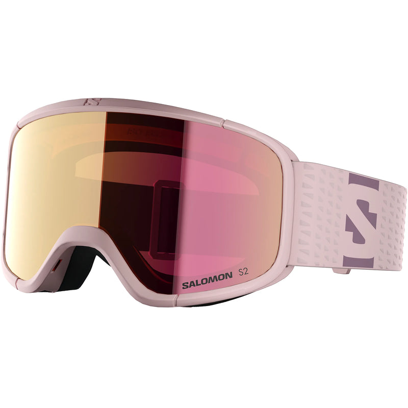Load image into Gallery viewer, Salomon Unisex Aksium 2.0 S Mirror Lens S2 Snow Goggles Heavenly Pink/Ruby L47909400
