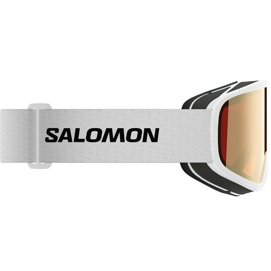 Salomon Kids' Lumi (6-12) Years Snow Goggles White/Ruby L47910600