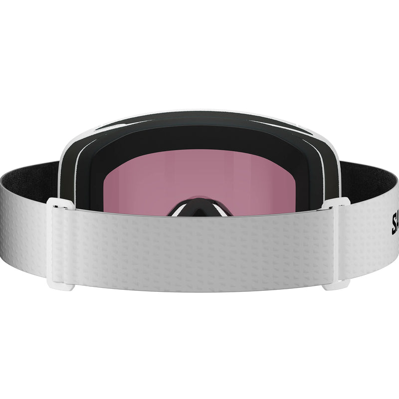 Load image into Gallery viewer, Salomon Kids' Lumi (6-12) Years Snow Goggles White/Ruby L47910600
