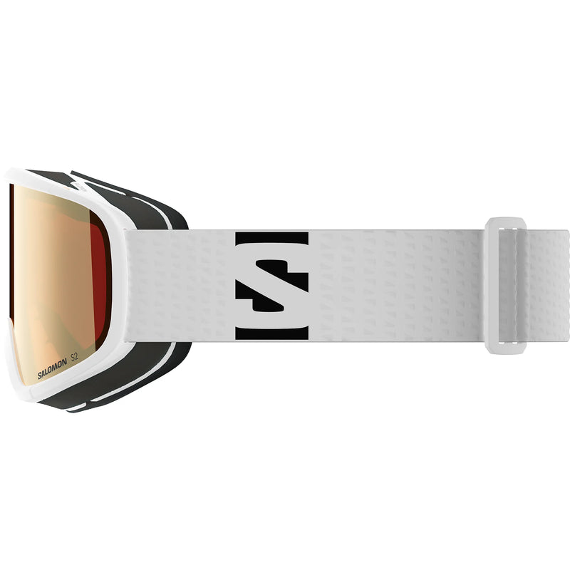 Load image into Gallery viewer, Salomon Kids' Lumi (6-12) Years Snow Goggles White/Ruby L47910600
