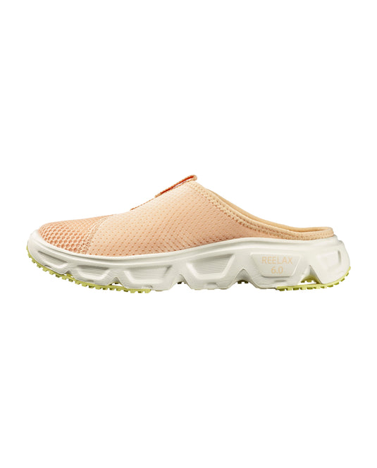 Salomon Women's Reelax Slide 6.0 Sliders Almond Cream/Vanilla Ice/Sunny Lime L47994800
