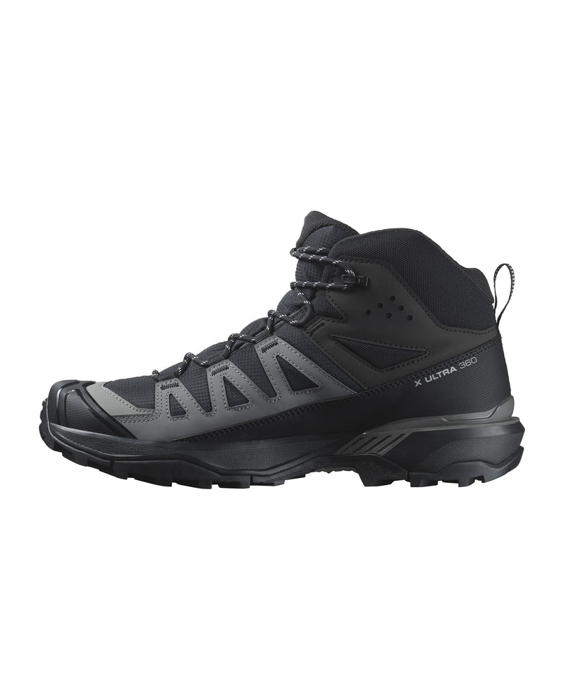 Load image into Gallery viewer, Salomon Men's X Ultra 360 Mid Gore-Tex Shoes Black/Magnet L47447600
