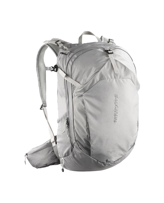 Salomon Unisex Trailblazer 30L Hiking Bag Cloudburst/Paloma/Silver Cloud LC2856100