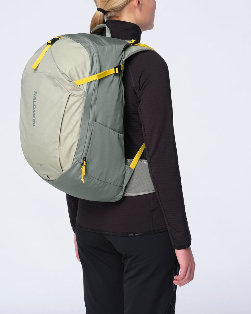 Load image into Gallery viewer, Salomon Unisex Trailblazer 30L Hiking Bag Sedona Sage/Seagrass LC2463000
