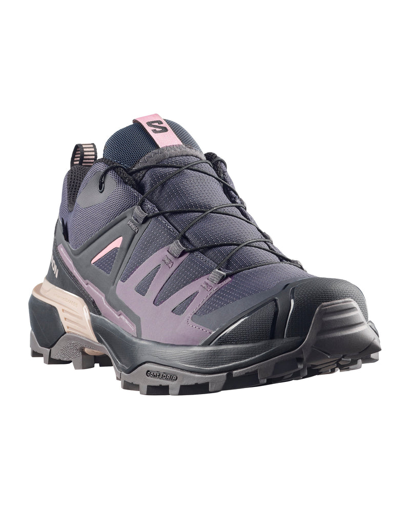 Load image into Gallery viewer, Salomon Women's X Ultra 360 Gore-Tex Shoes Nine Iron/Excalibur/Shadow Gray L49102300
